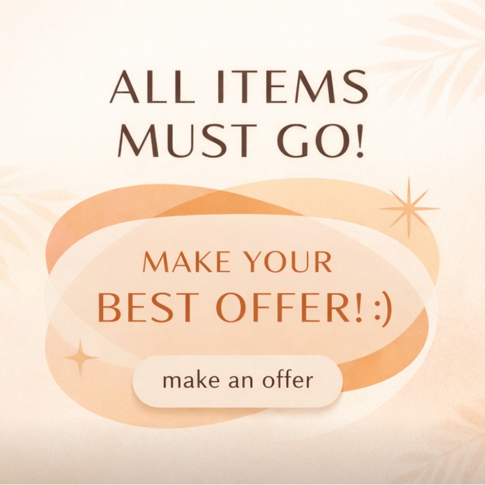 All Items Must Go- A New 🏠 for some favorites